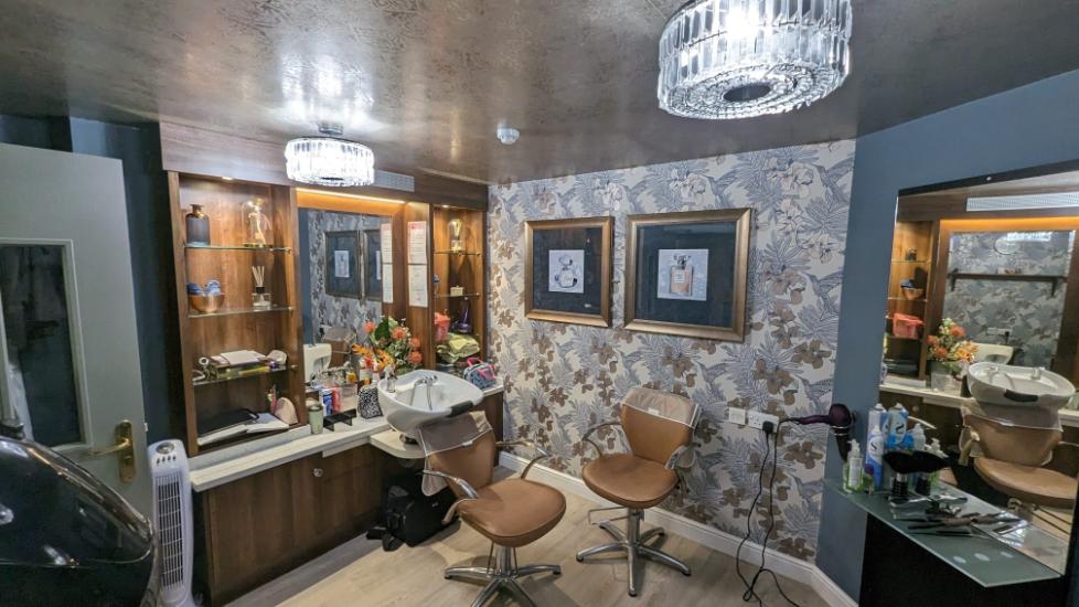 Hair Salon at Moat House Care Home